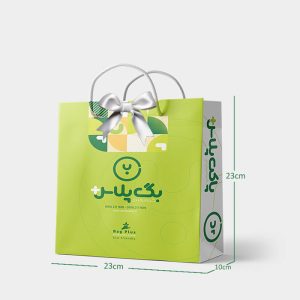 خرید بگ شاپ 23 در 23 با بند پاپیون دار