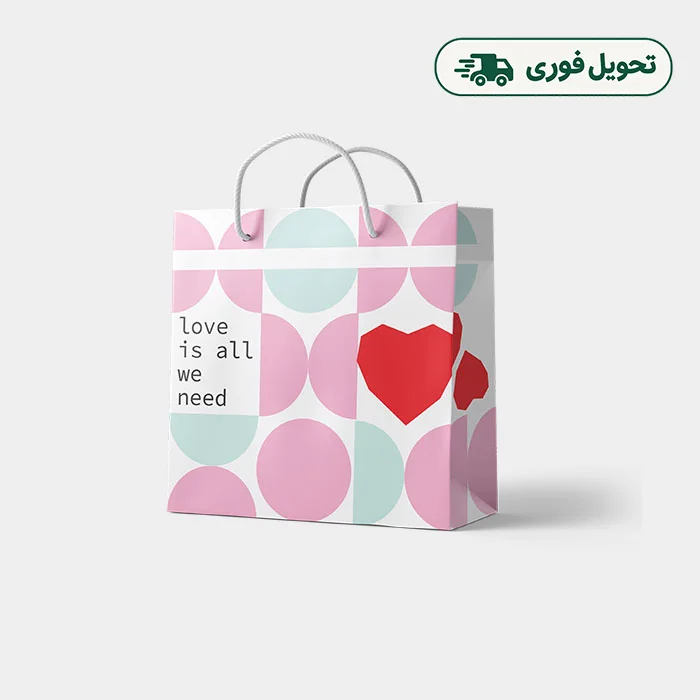 romantic bagshop خرید ساک دستی کادویی طرح رمانتیک