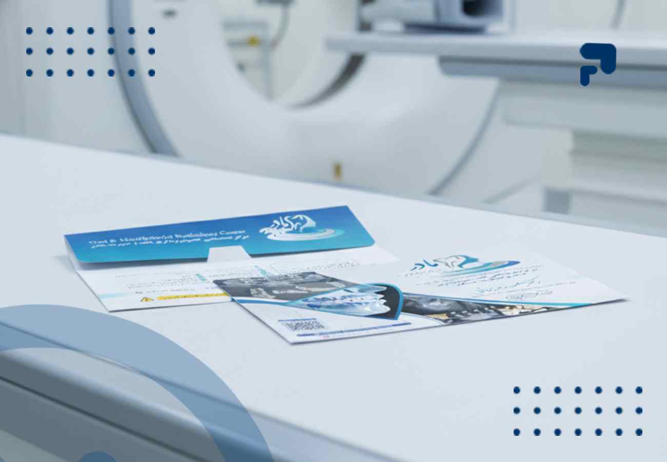 پاکت سی تی اسکن ساخته شده از کاغذ سنگی