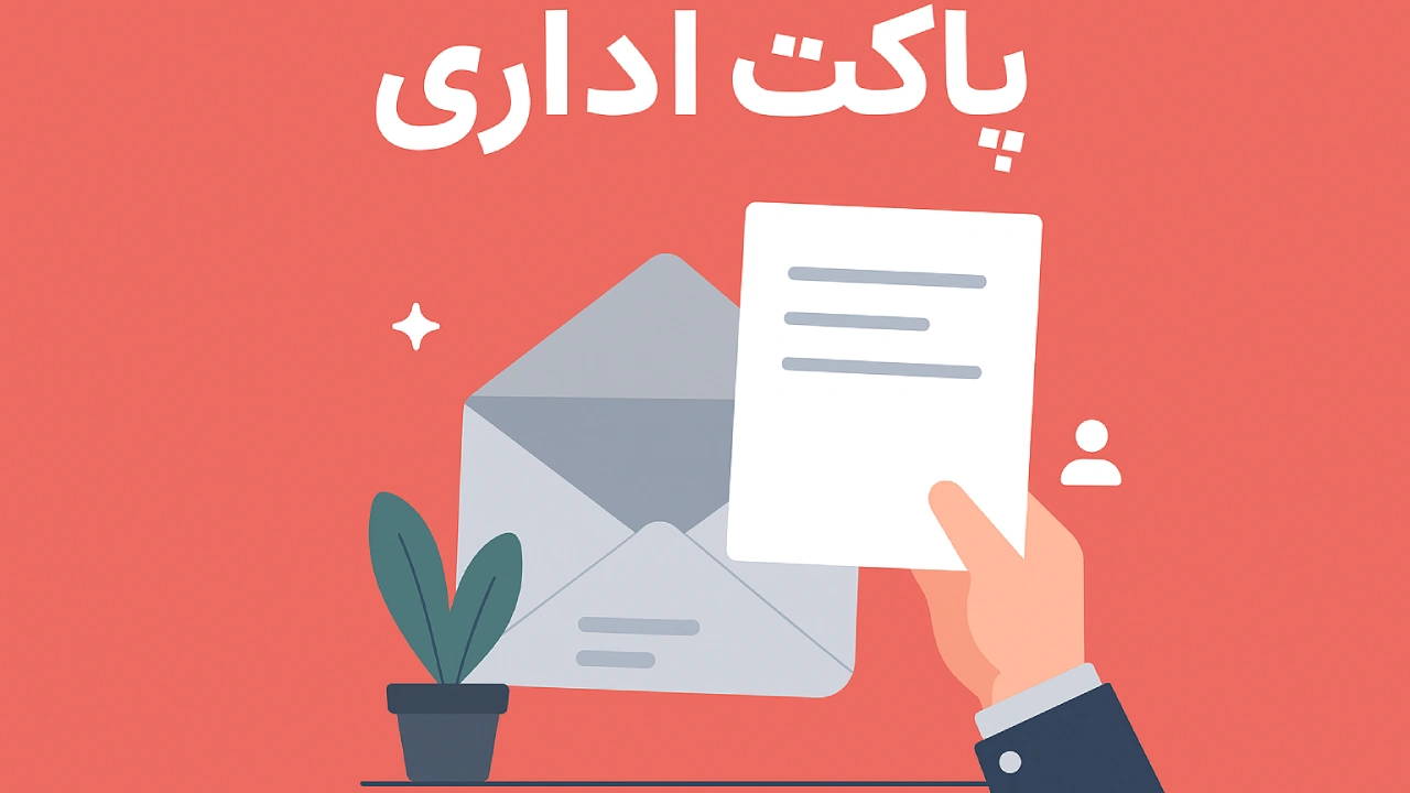 چاپ پاکت اداری