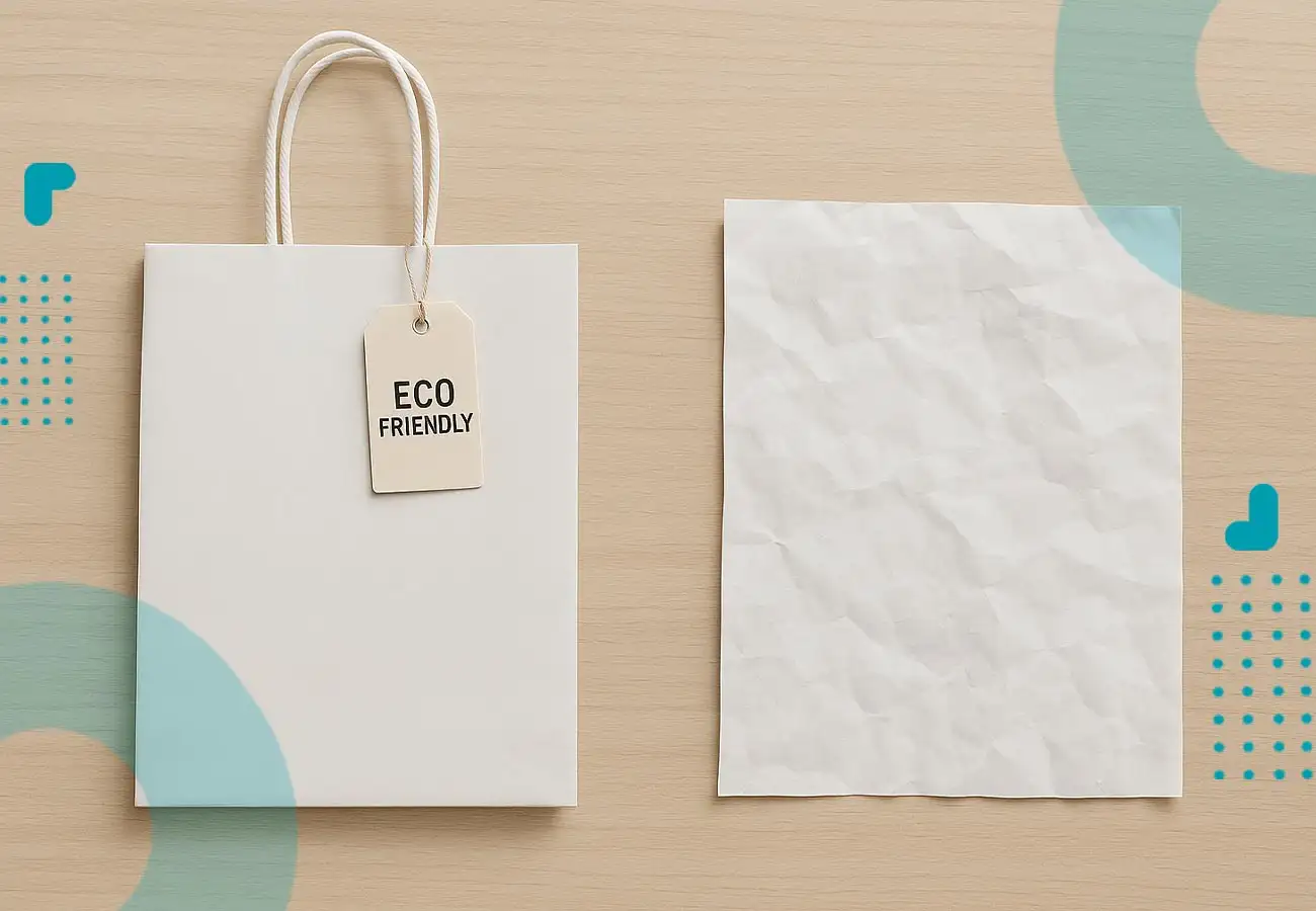 تولید بگ شاپ و تگ آویز از جنس کاغذ سنگی، از کاربردهای کاغذسنگی در زندگی روزمره