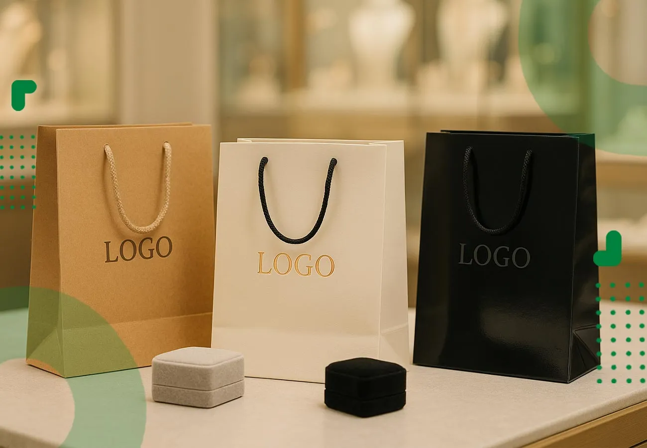 ساک دستی هایی در متریال های مختلف- چاپ ساک دستی مخصوص جواهرفروشی