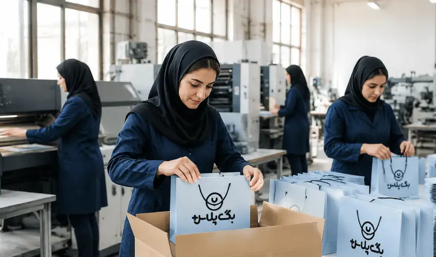 ساک دستی تبلیغاتی و بگ شاپ اهواز